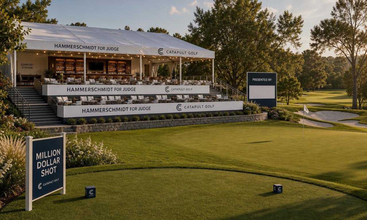 Concept rendering for the million-dollar shot hospitality experience